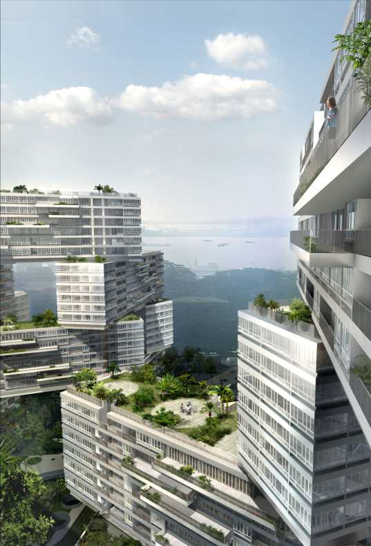 The Interlace — drainage detail